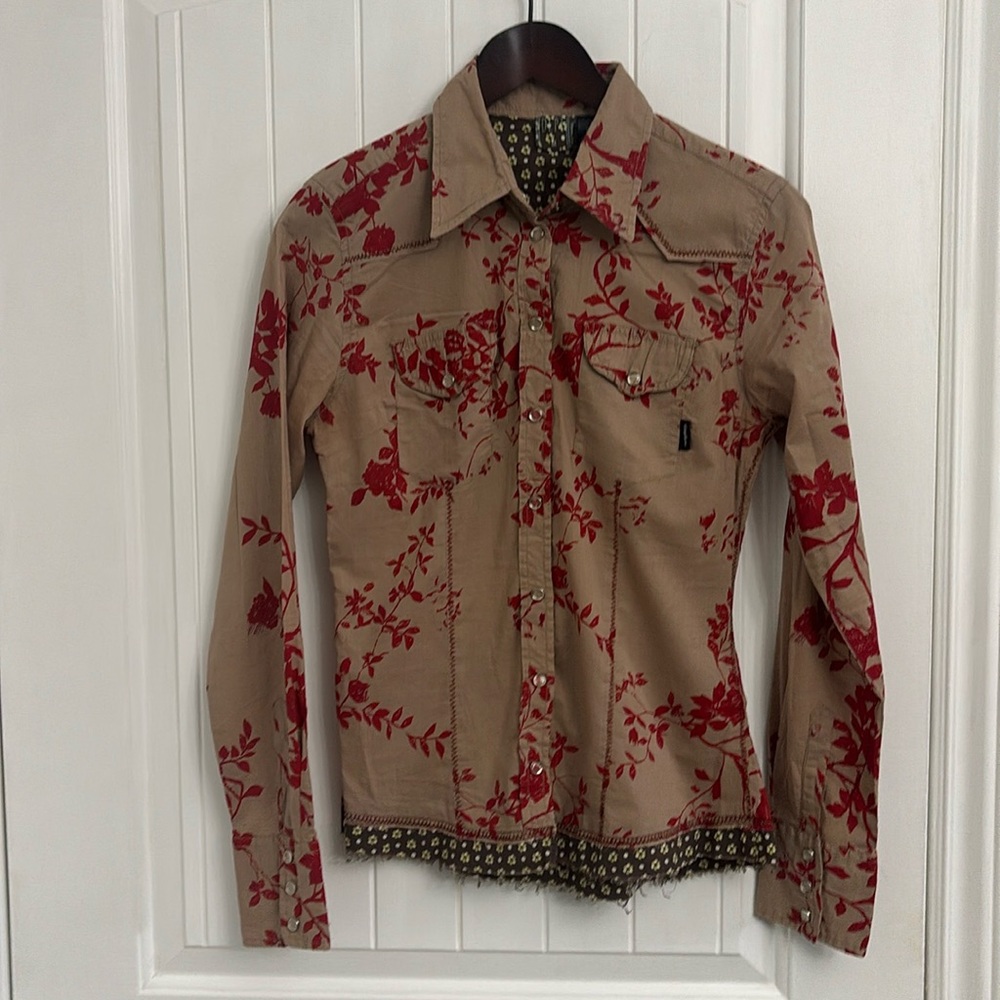DEPT Boho Top with Cowgirl Flair